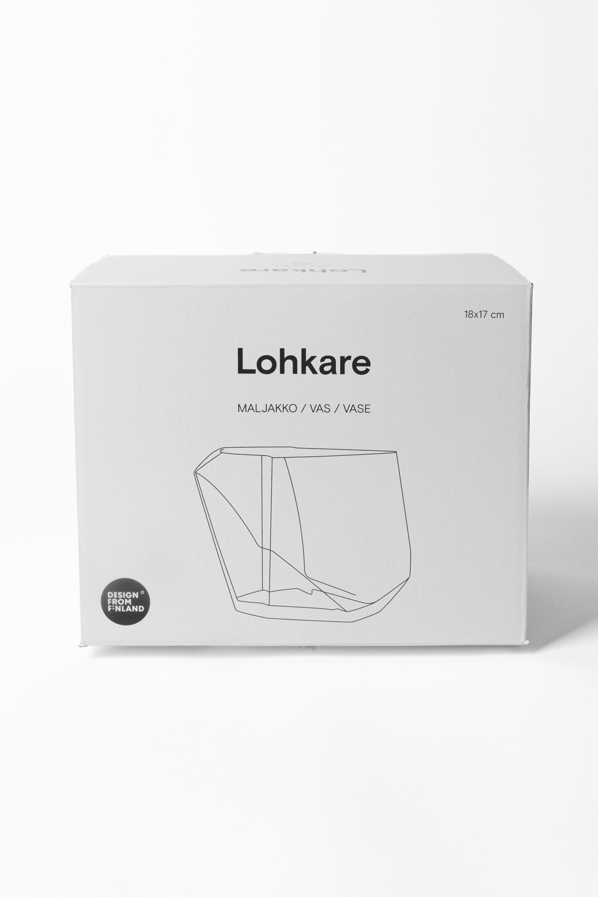 Lohkare Lasimaljakko - PENTIK - Sisustus/Piensisustus/Maljakot ja ruukut