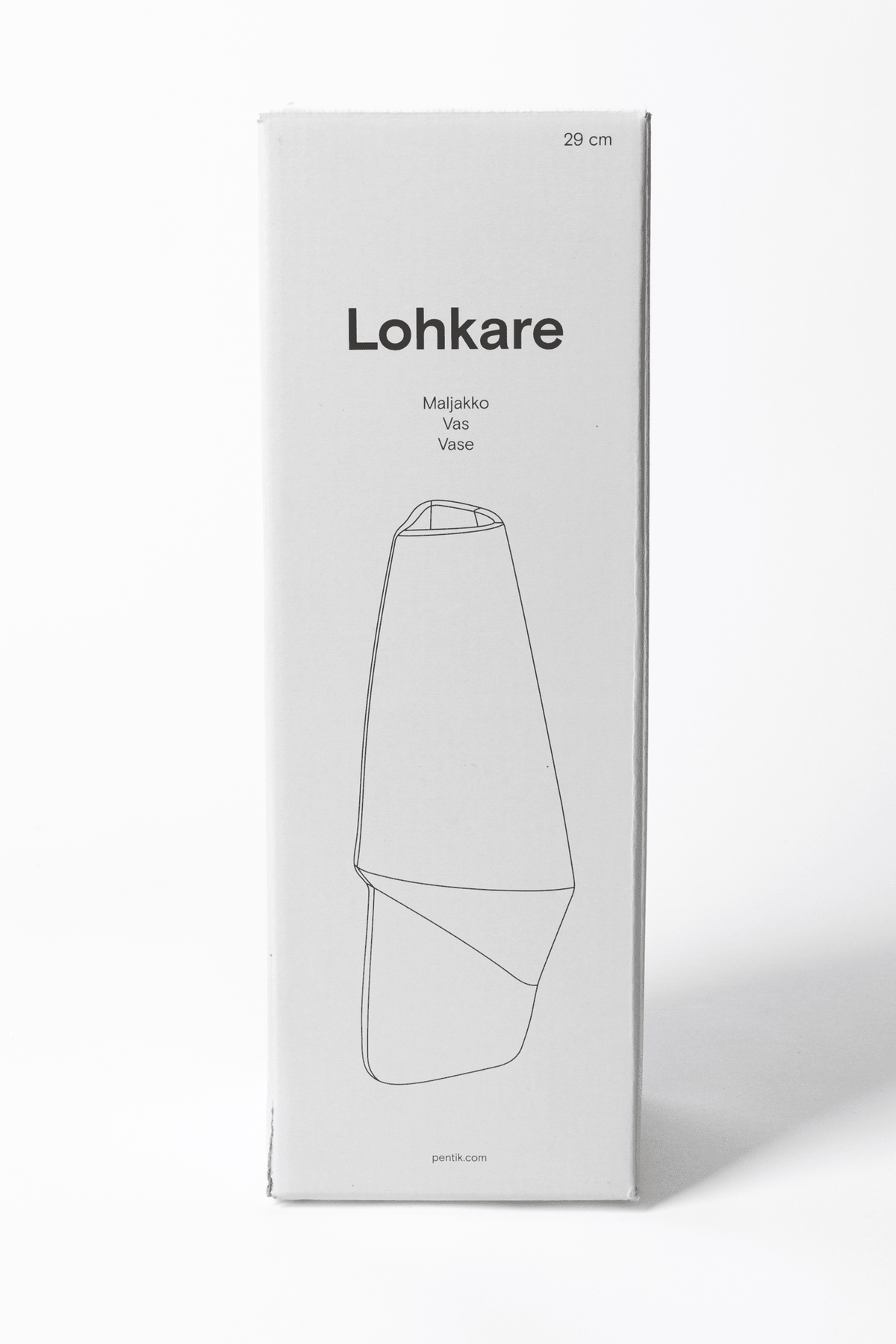 Lohkare Lasimaljakko - PENTIK - Sisustus/Piensisustus/Maljakot ja ruukut