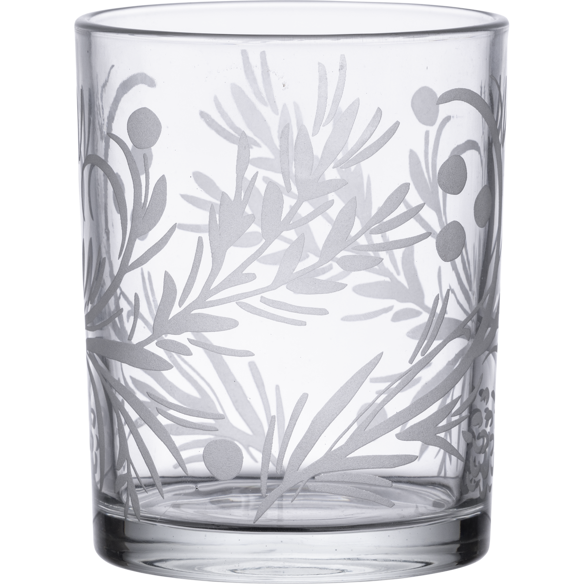Kultalehti Candle Glass