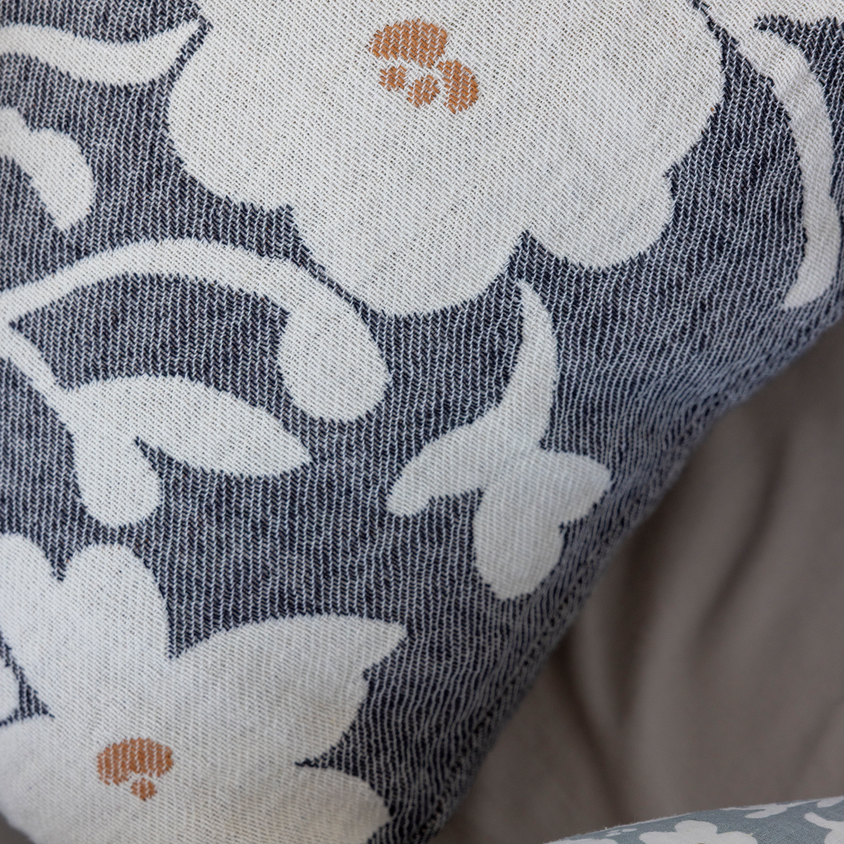 Ruusumalva Tyynynpäällinen Jacquard