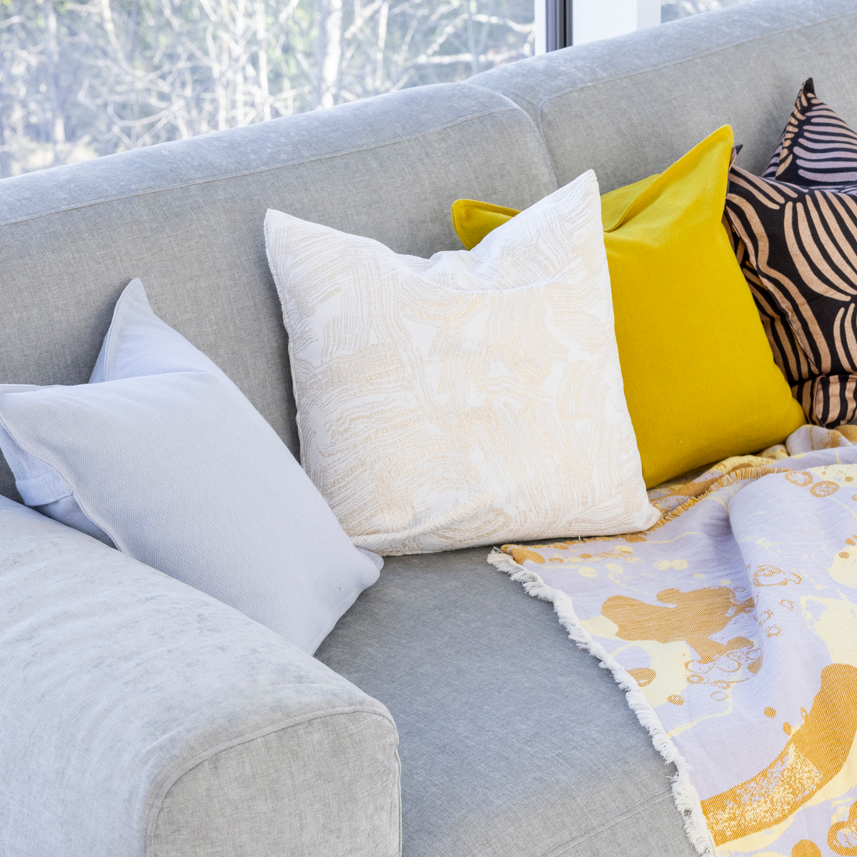 Solid Cushion Cover