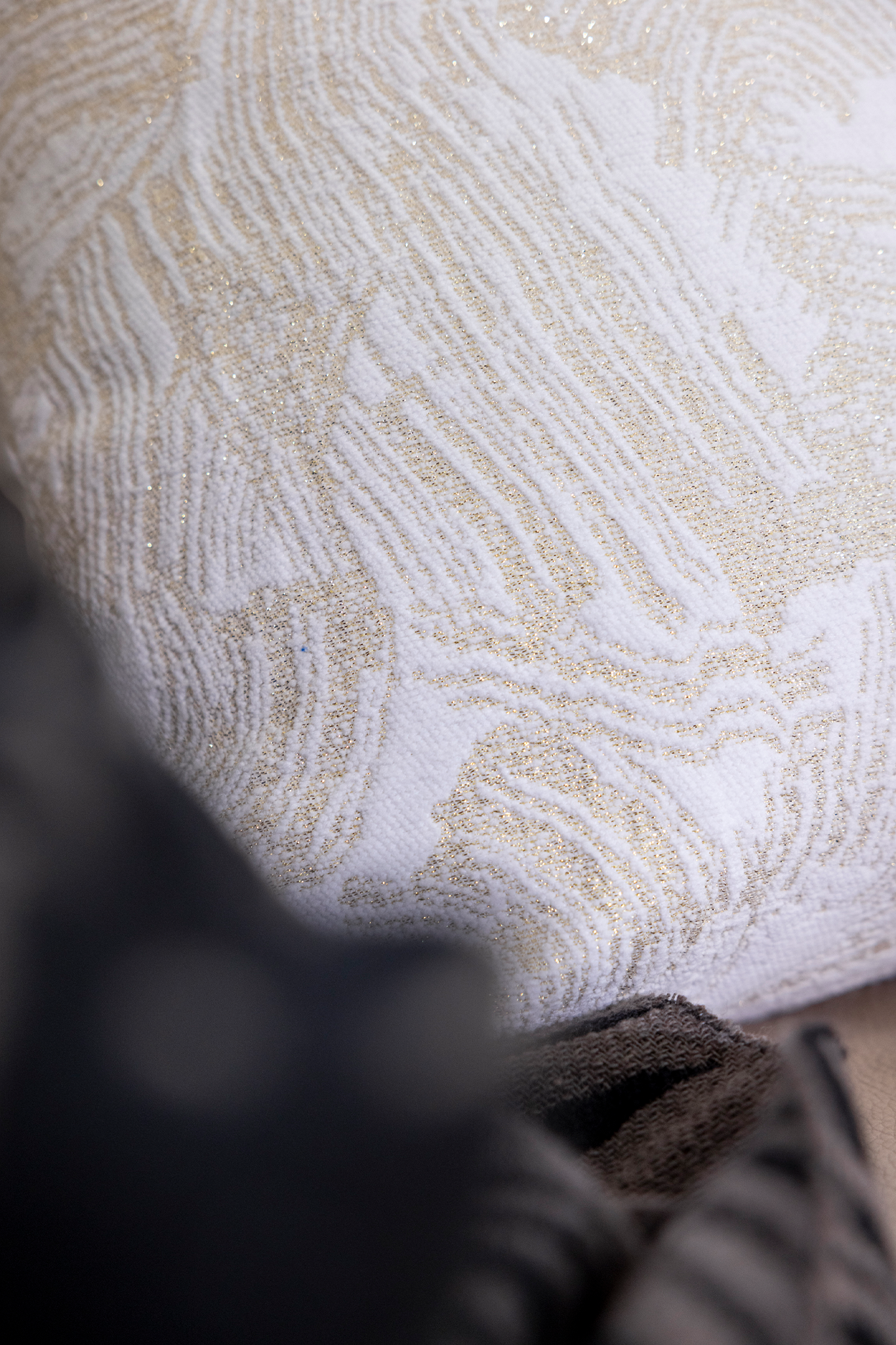 Glowing Embers Jacquard Cushion Cover