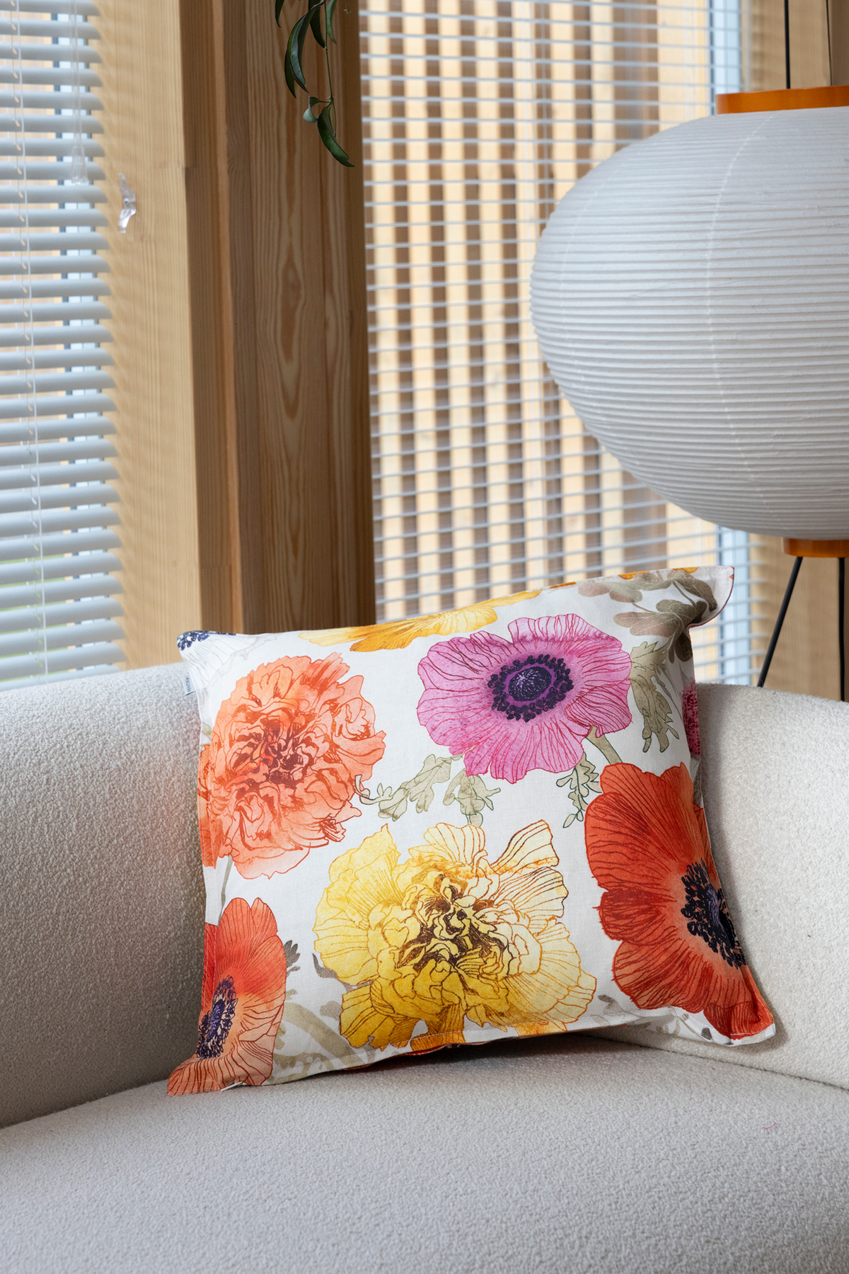 Leinikki Cushion Cover Halflinen