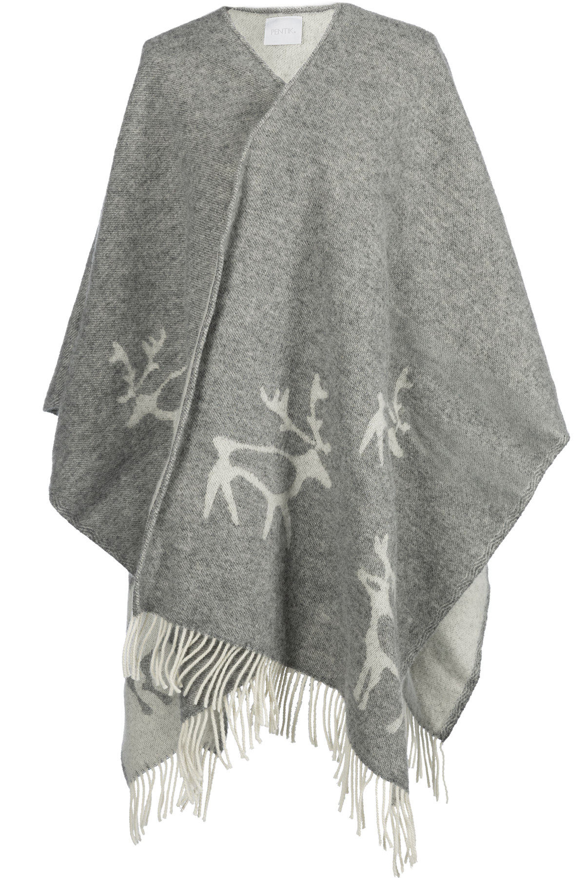 Saaga Wool Poncho