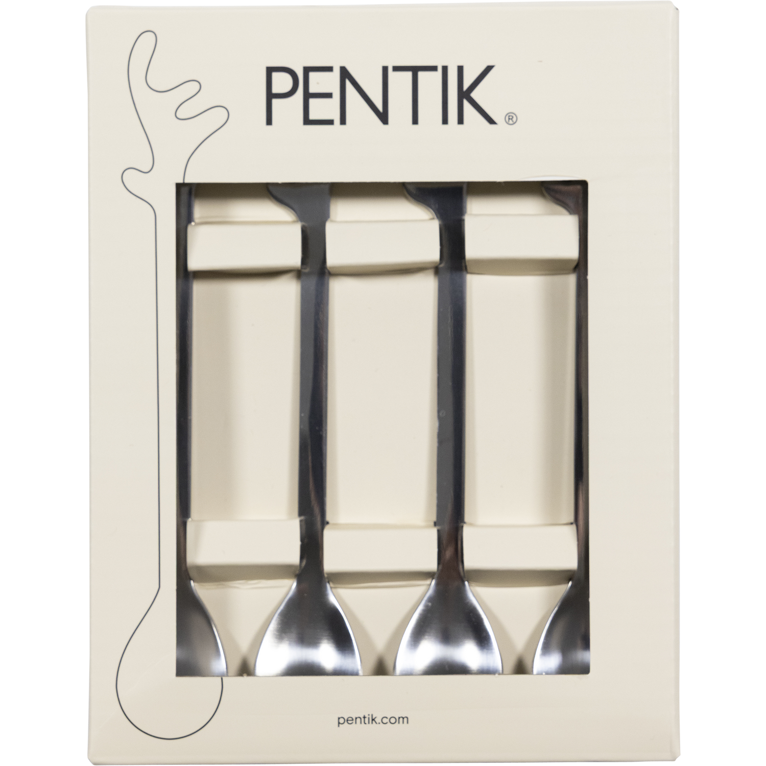 Saaga Spoon 4 pcs Steel