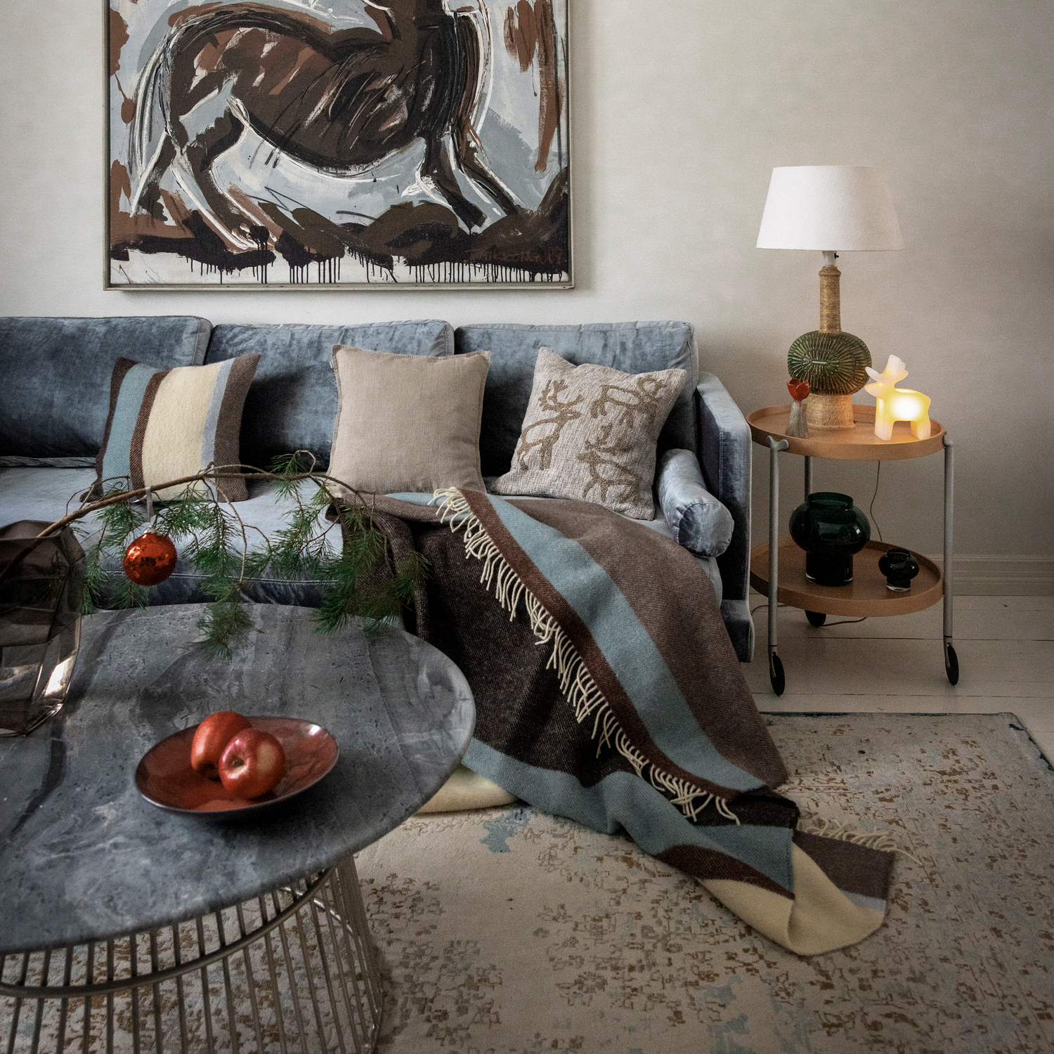 Saaga Embroidered Cushion Cover