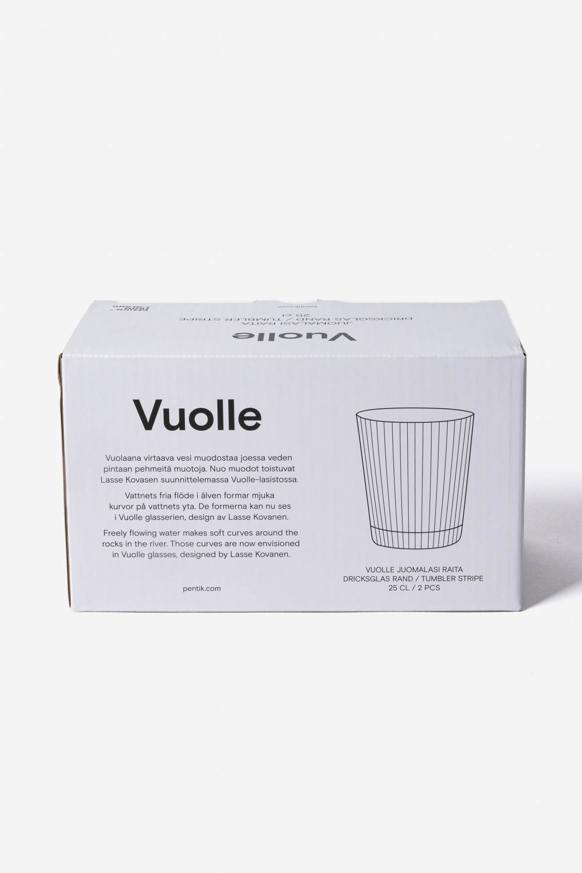 Vuolle Tumbler Stripe 2 pcs