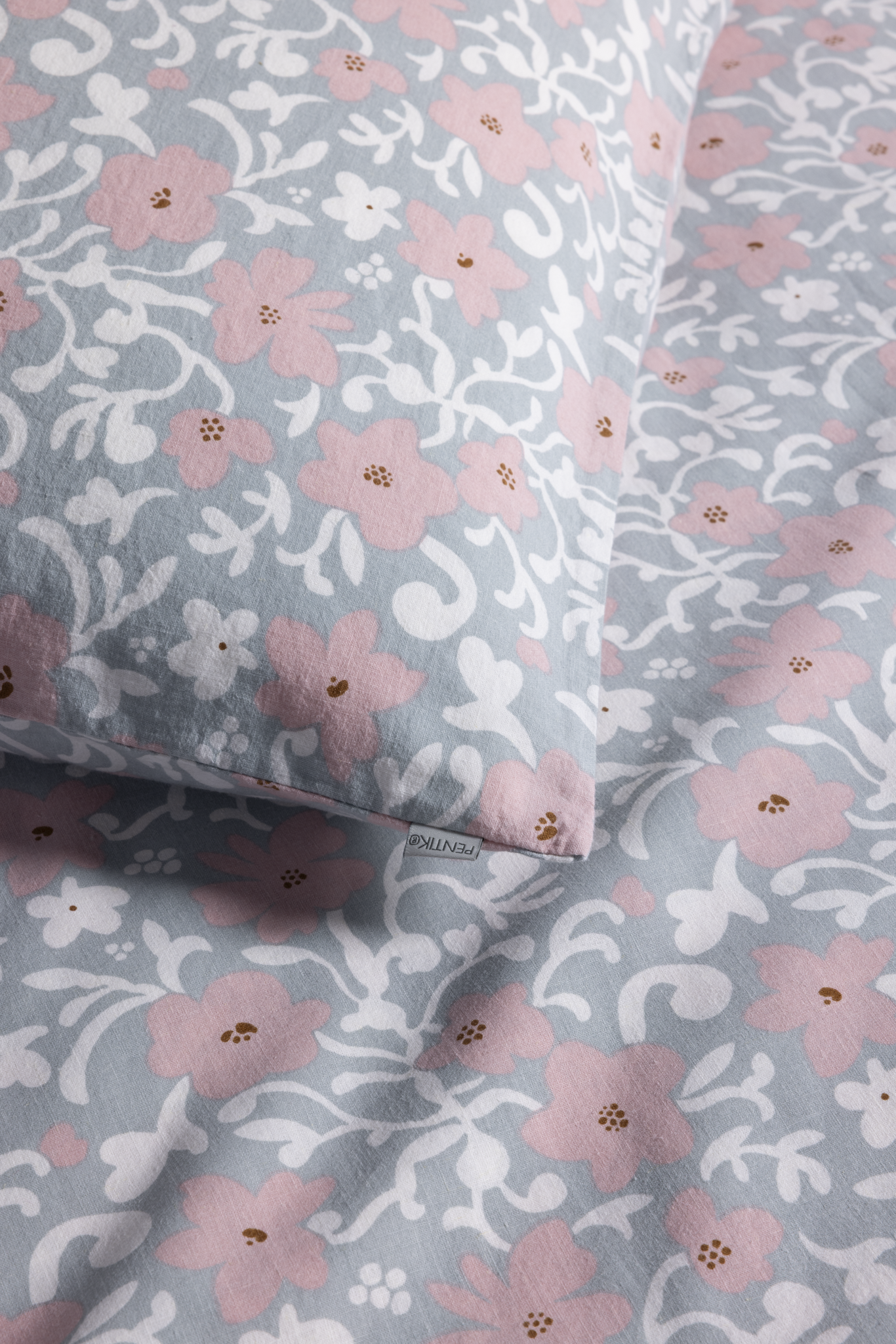 Ruusumalva Duvet Cover Set Cotton-linen