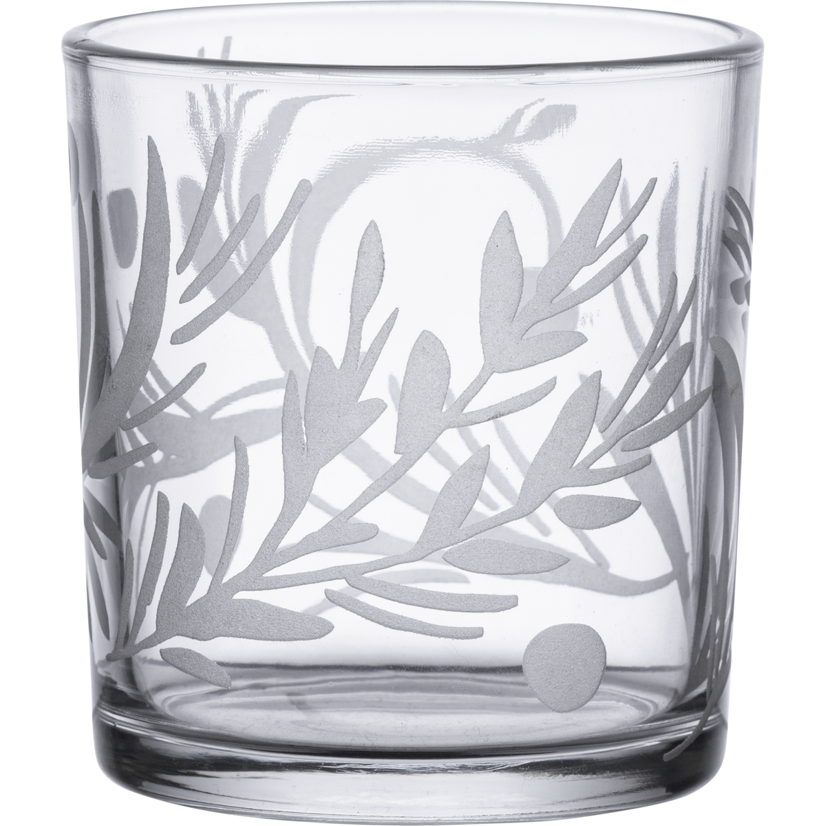 Kultalehti Candle Glass