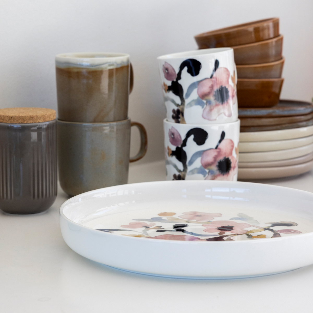 Ruusumalva Pie Dish