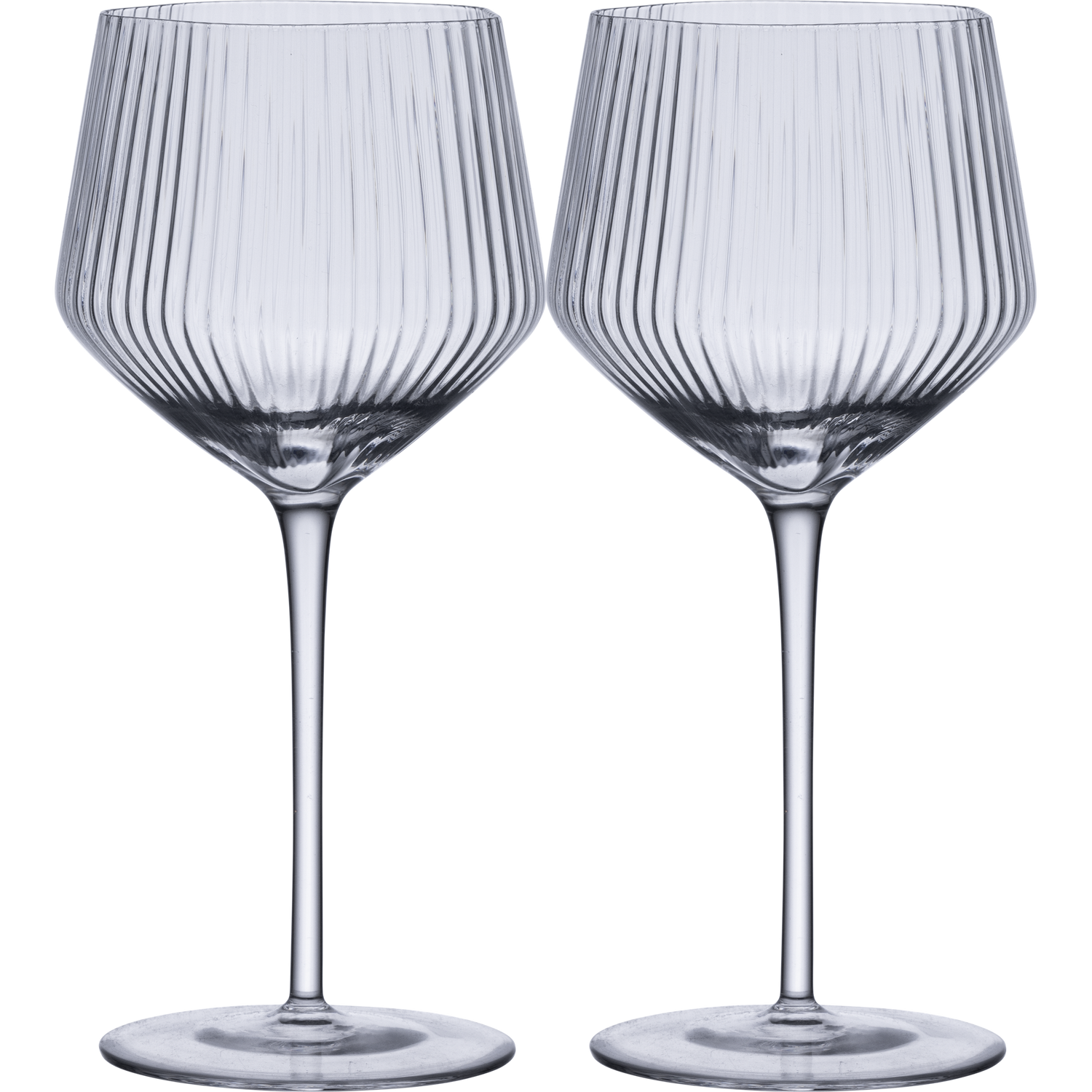 Vuolle Red Wine Glass Stripe 2 pcs