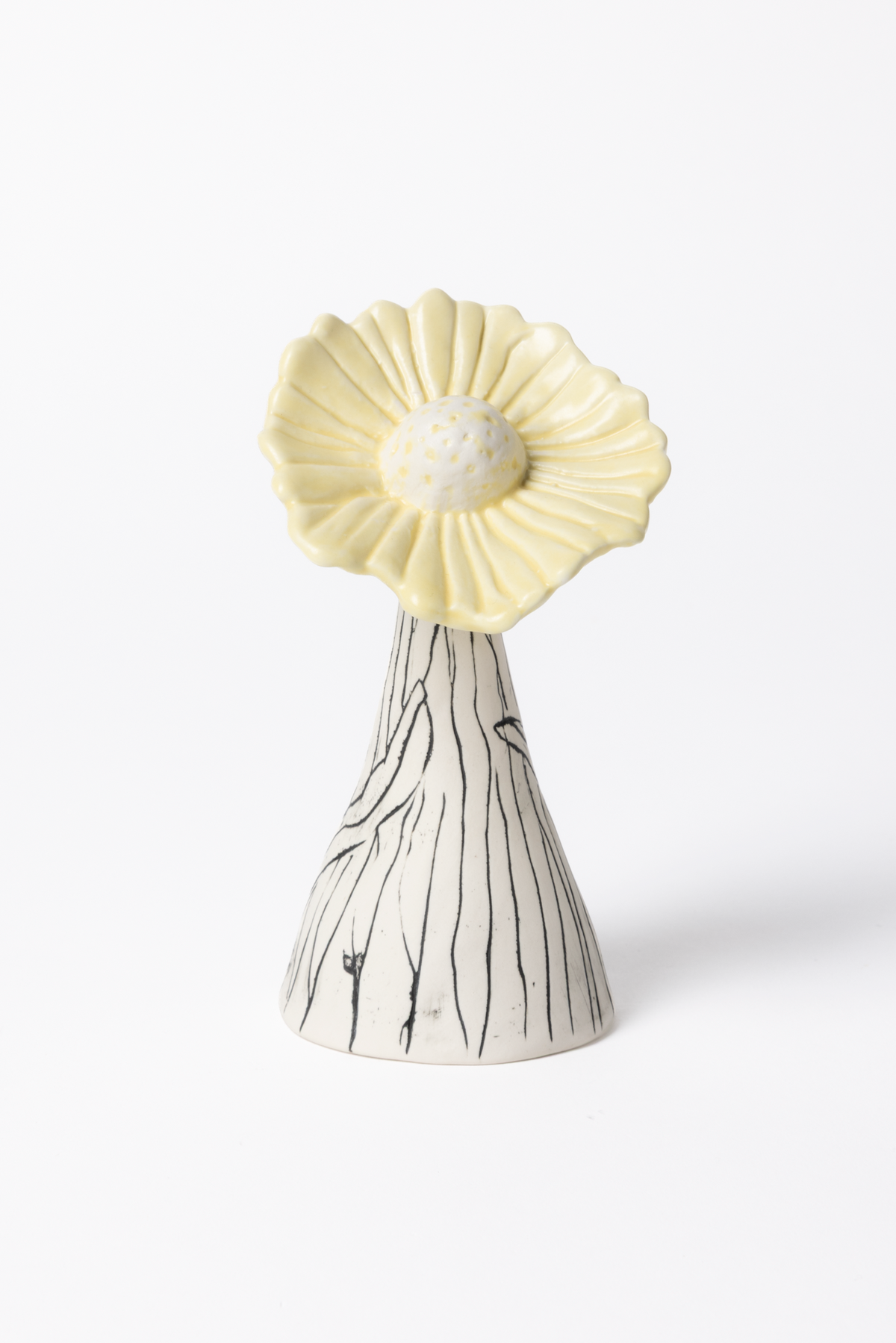 Gerbera Ceramic Sculpture