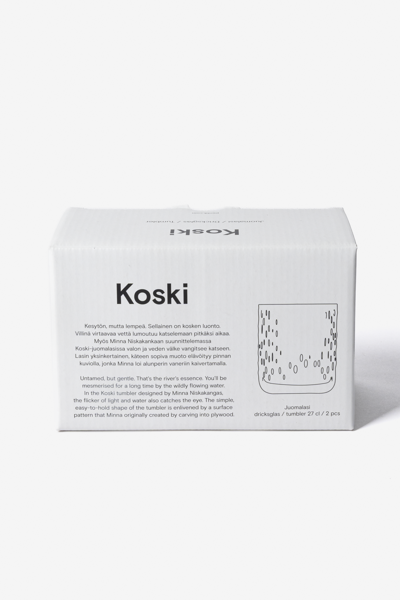 Koski Juomalasi 2 kpl