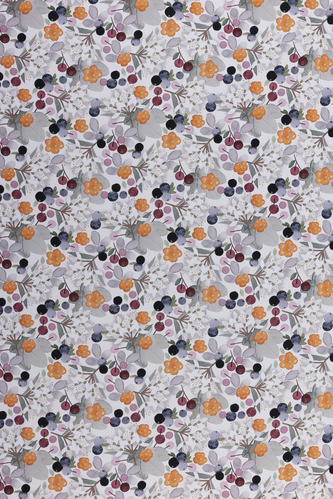 Metsämarja Coated Cotton Fabric