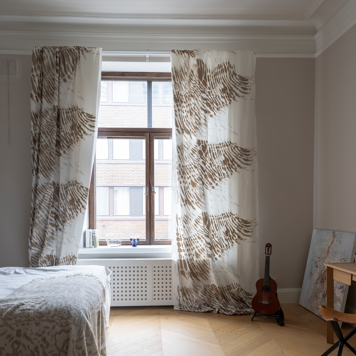Laulujoutsen Cotton Fabric
