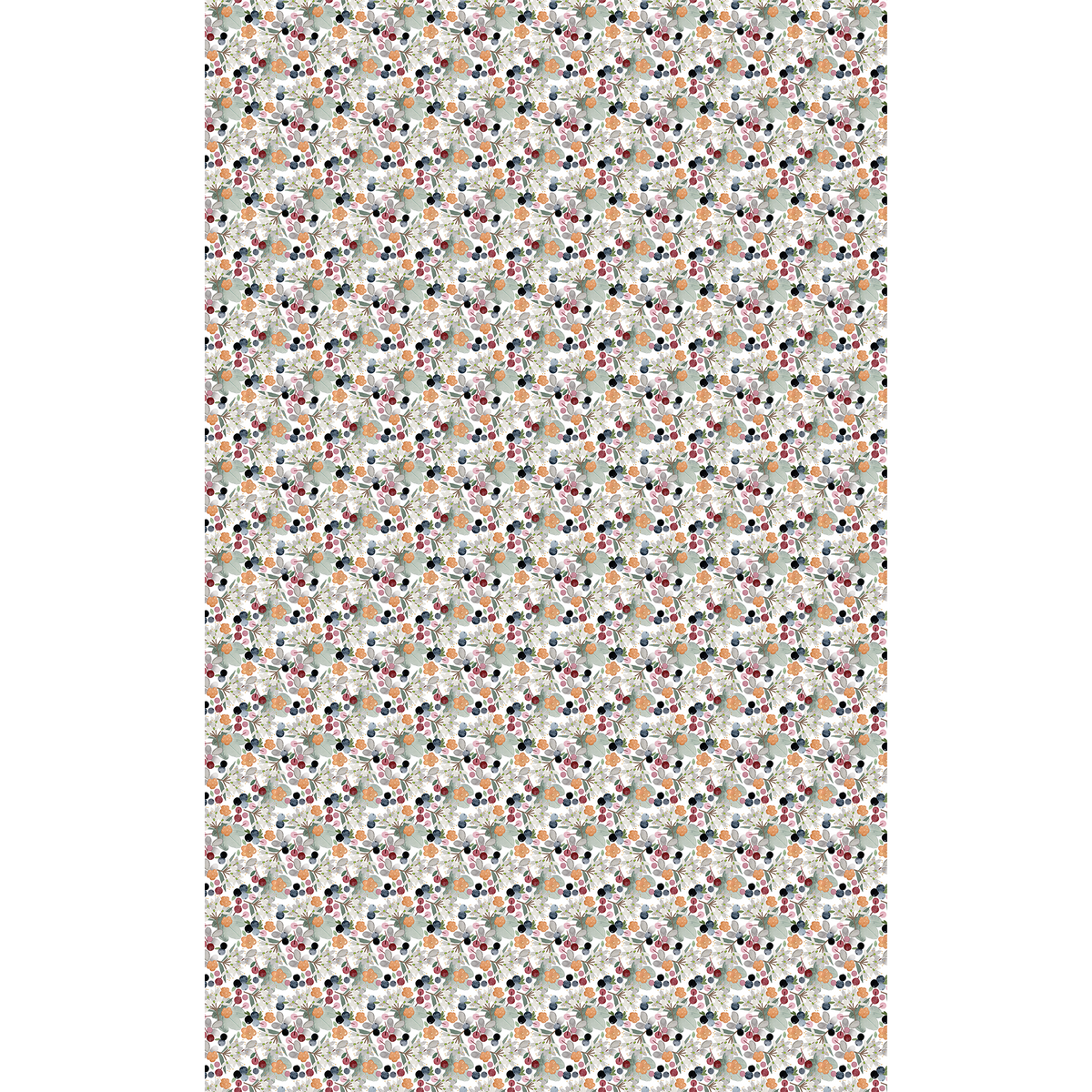 Metsämarja Coated Cotton Fabric