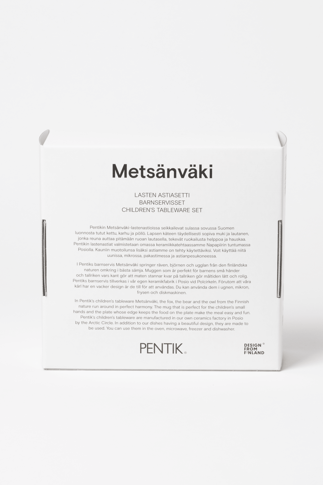 Metsänväki Astiasetti Muki 0,2 l ja Lautanen 18 cm - PENTIK - Kattaus/Astiat/Kupit ja mukit