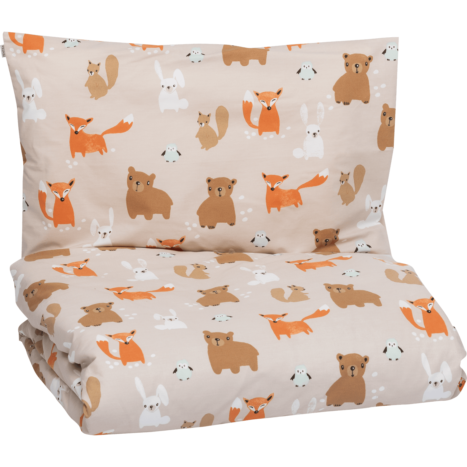 Metsänväki Pussilakanasetti - PENTIK - Tekstiilit/Makuuhuonetekstiilit/Pussilakanat