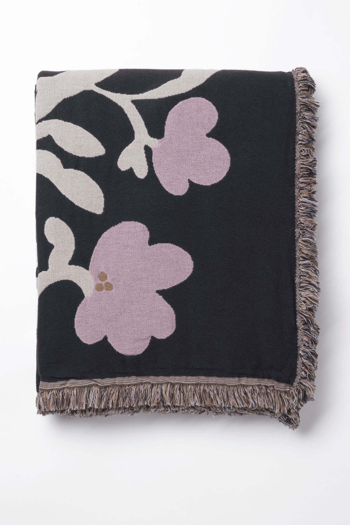 Ruusumalva Torkkupeitto Jacquard - PENTIK - Tekstiilit/Sisustustekstiilit/Torkkupeitot