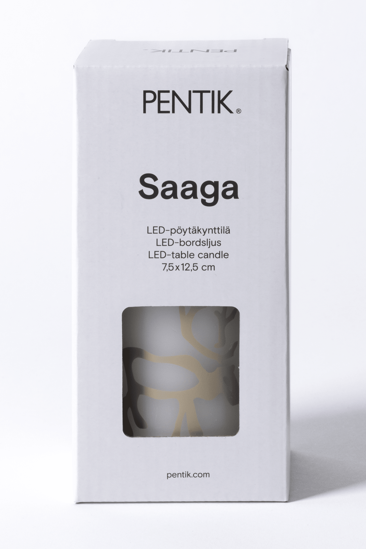 Saaga Led-Pöytäkynttilä - PENTIK - Sisustus/Kynttilät/Kynttilät
