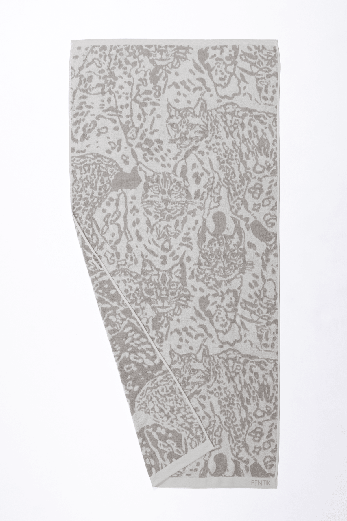 Villikissa Kylpypyyhe - PENTIK - Tekstiilit/Kylpyhuonetekstiilit/Käsi- ja kylpypyyhkeet