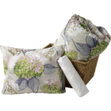 Hortensia Pussilakanasetti Vihreä + Aluslakana Valkoinen