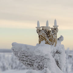 Kaamoskivi Art Kynttilänjalka Kuusihaarainen - PENTIK - Sisustus/Kynttilät/Kynttilänjalat