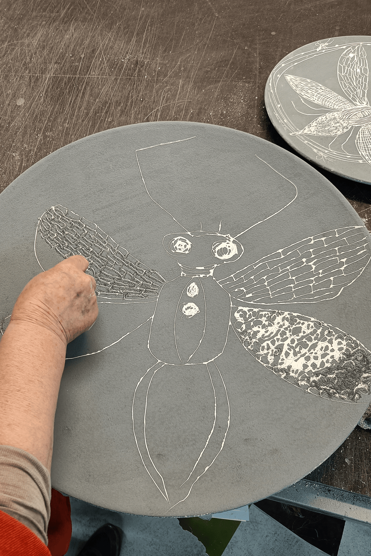 Lehti Art Taideteos - PENTIK - Sisustus/Taidekeramiikka/Keramiikkataulut ja veistokset