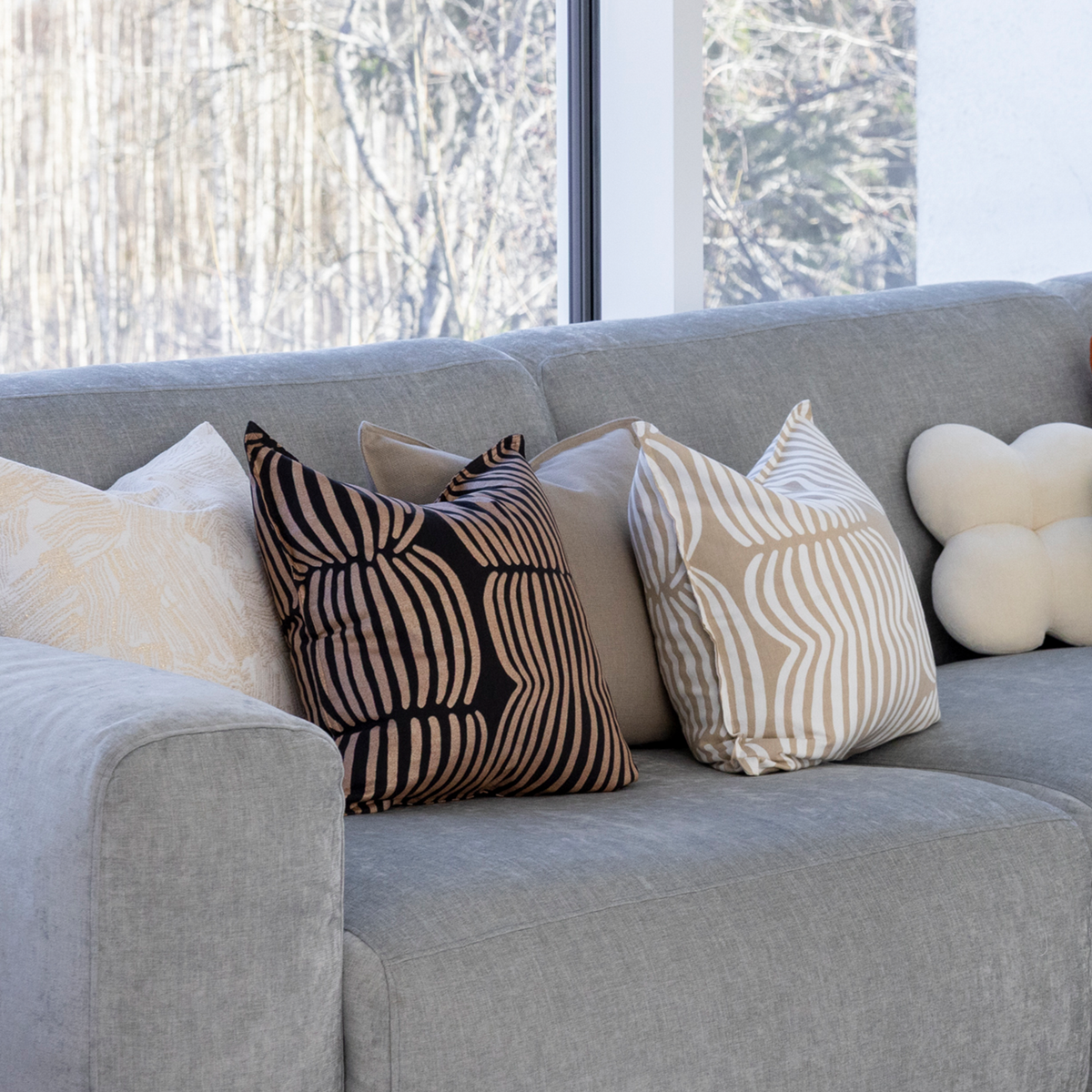 Solid Cushion Cover