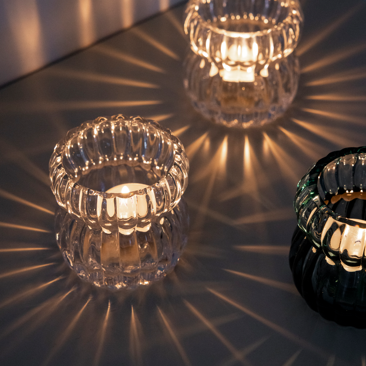 Vilja Tealight Candle Glass