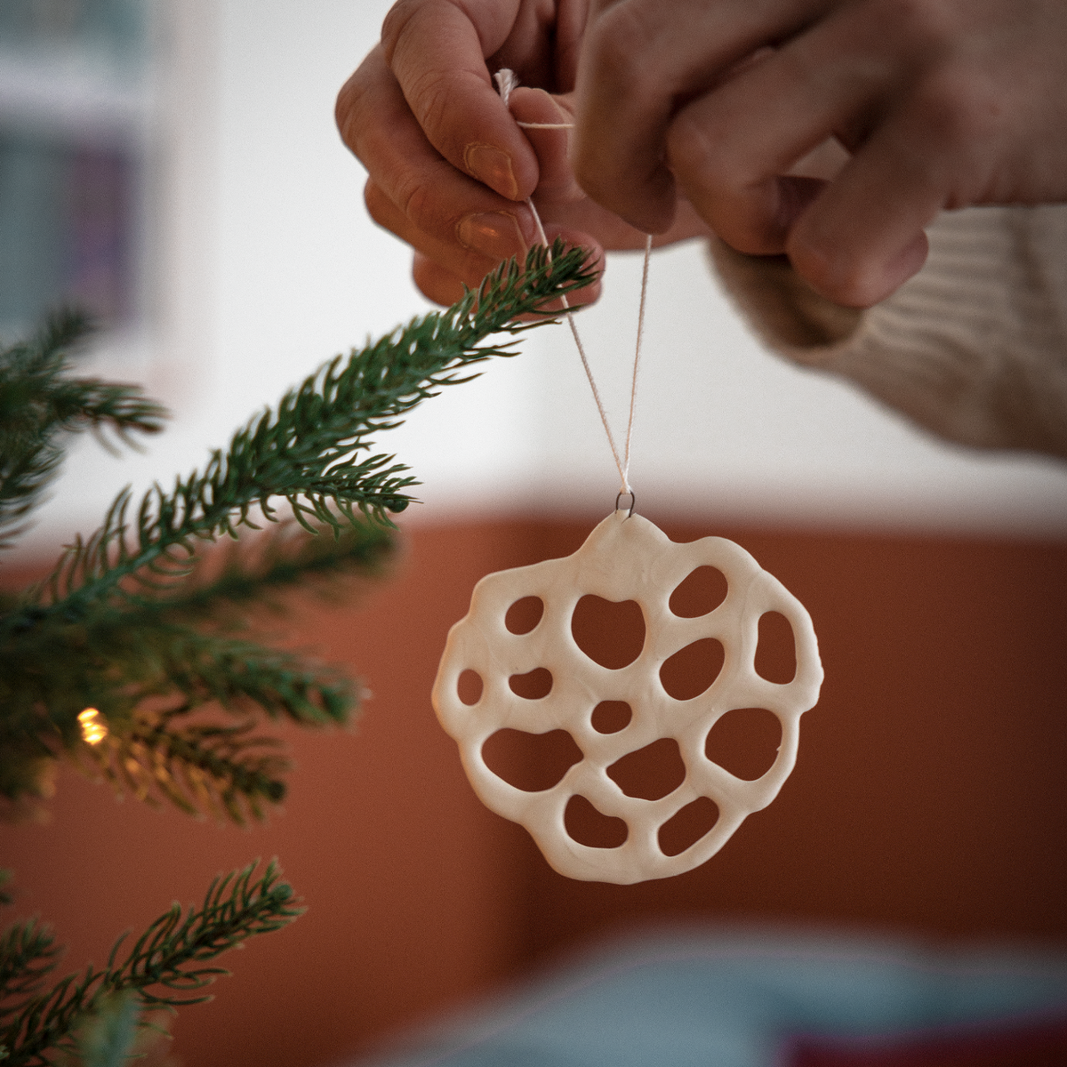 Studio Ceramic Decoration Set Christmas 4 pcs