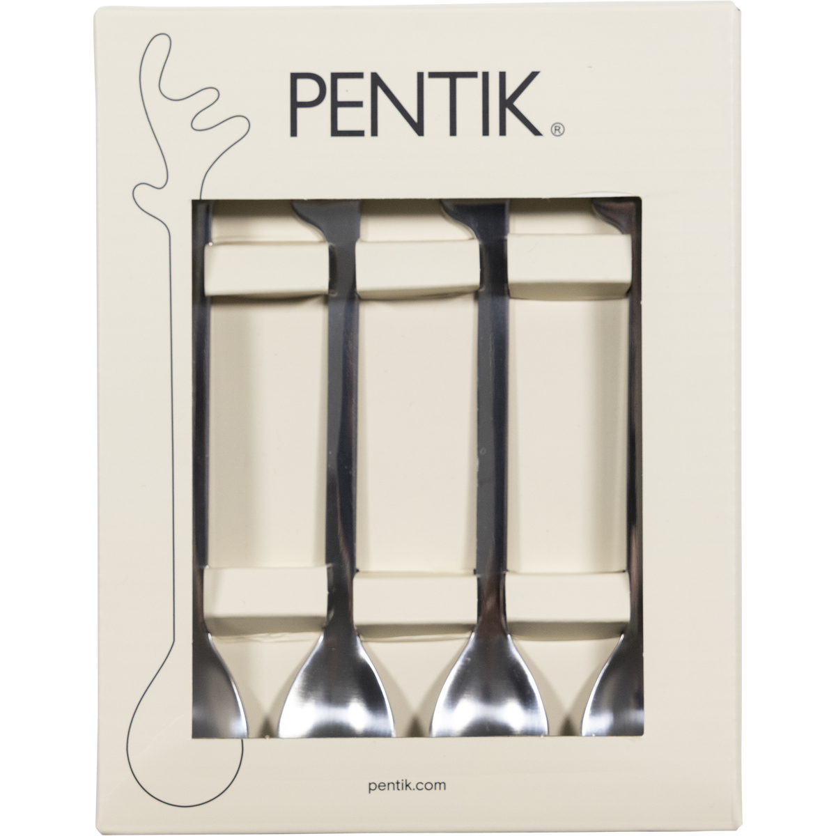 Saaga Spoon 4 pcs Steel