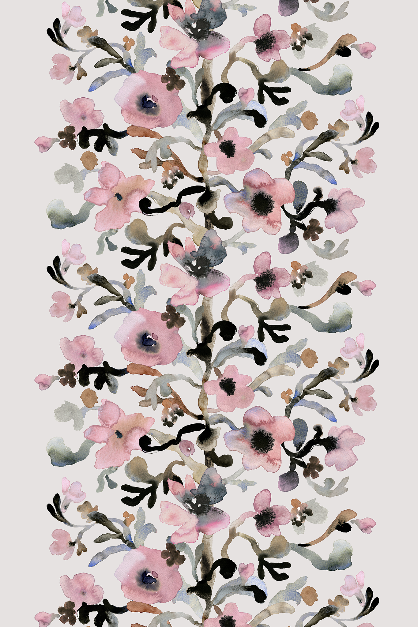 Ruusumalva Coated Cotton Fabric