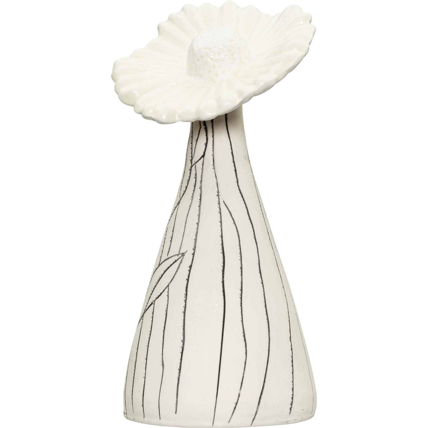 Gerbera Ceramic Sculpture