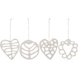 Studio Ceramic Decoration Set Christmas 4 pcs