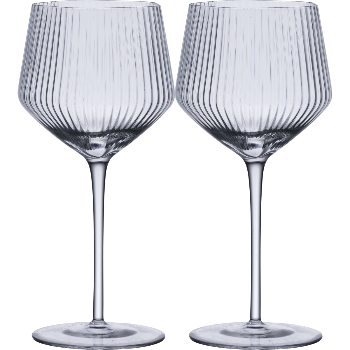 Vuolle Red Wine Glass Stripe 2 pcs