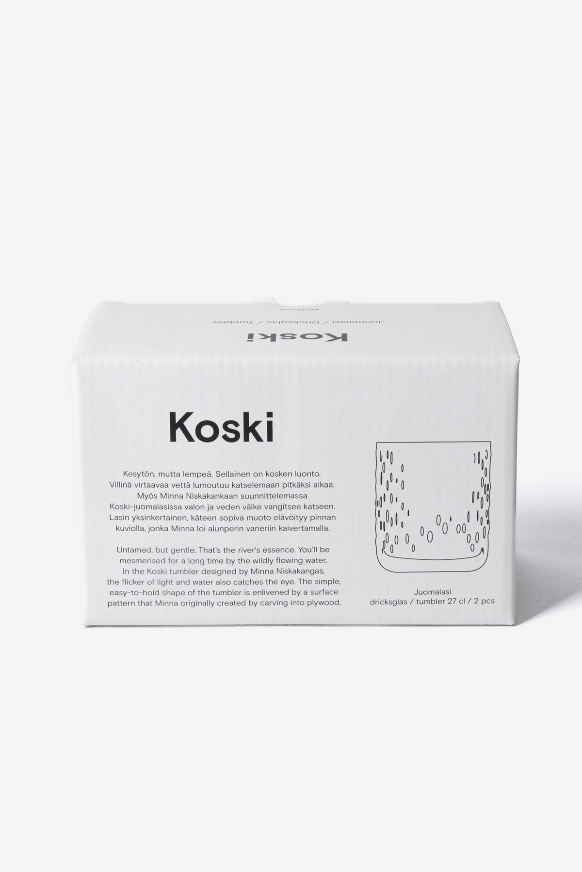 Koski Juomalasi 2 kpl