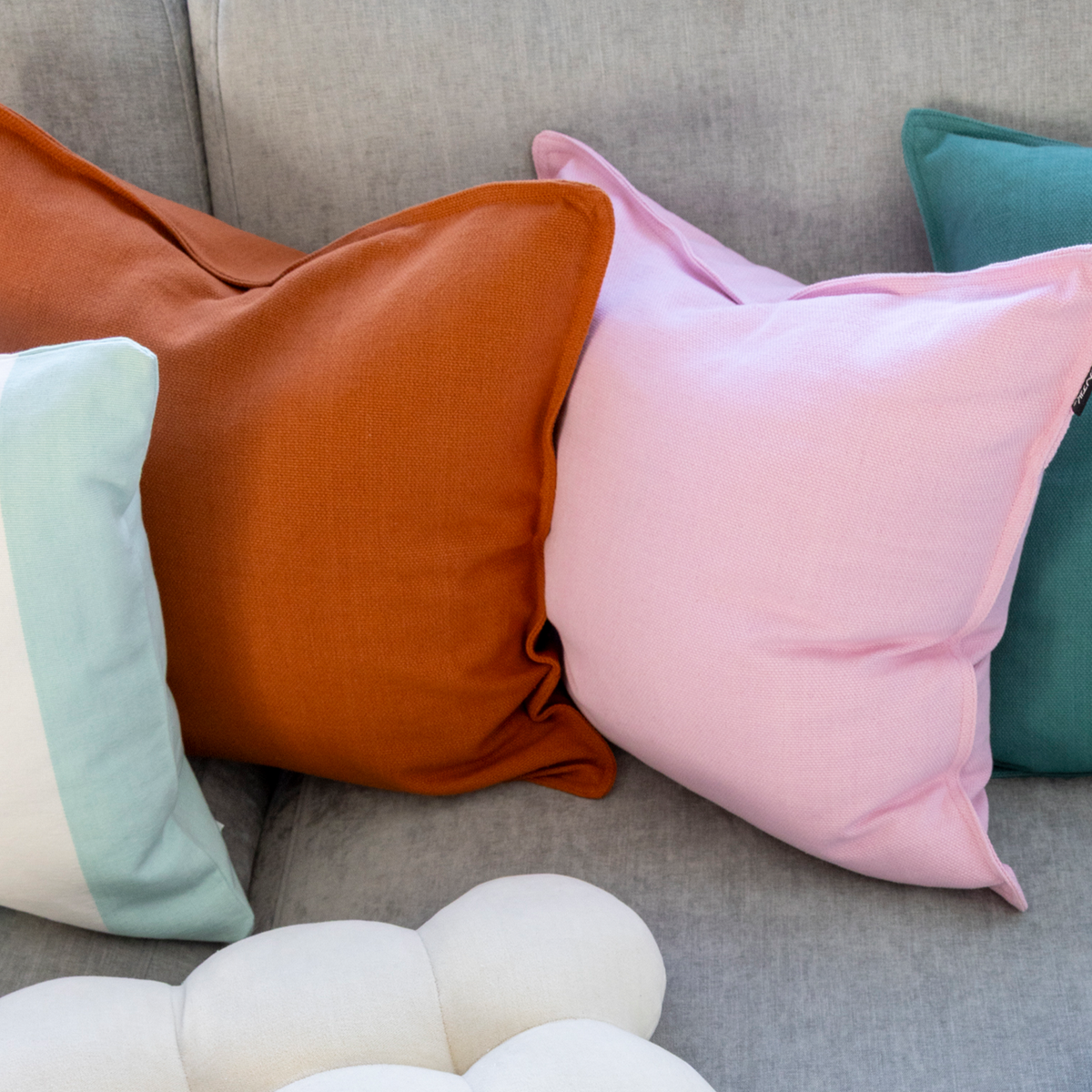 Solid Cushion Cover
