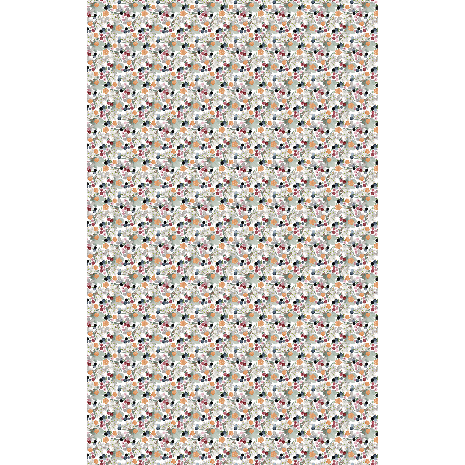 Metsämarja Coated Cotton Fabric
