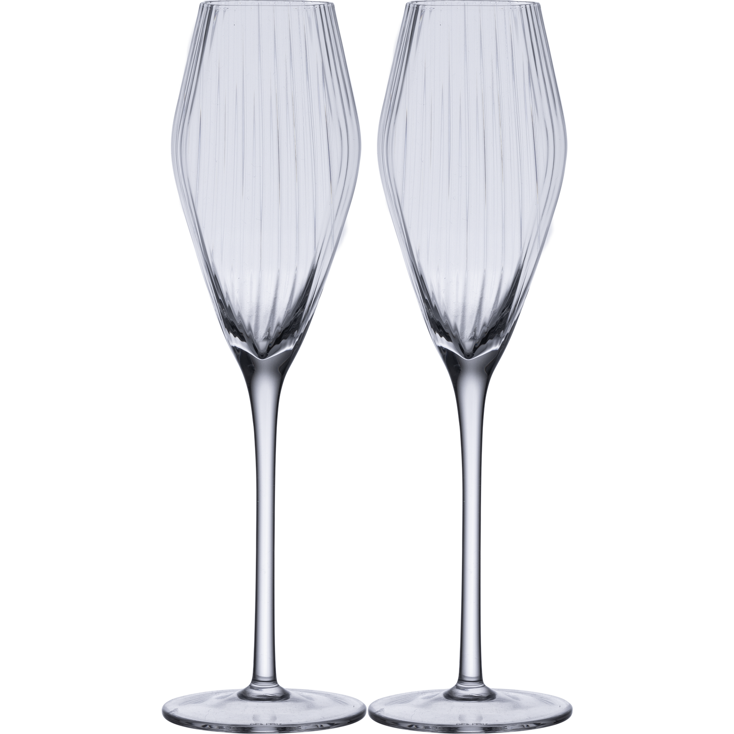 Vuolle Champagne Glass Stripe 2 pcs