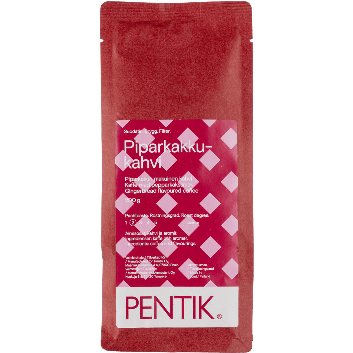 Piparkakkukahvi - PENTIK - Kattaus/Herkut/Kahvit