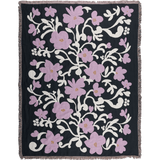 Ruusumalva Torkkupeitto Jacquard - PENTIK - Tekstiilit/Sisustustekstiilit/Torkkupeitot