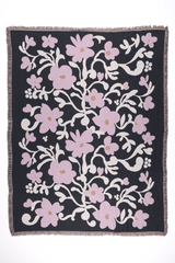 Ruusumalva Torkkupeitto Jacquard - PENTIK - Tekstiilit/Sisustustekstiilit/Torkkupeitot