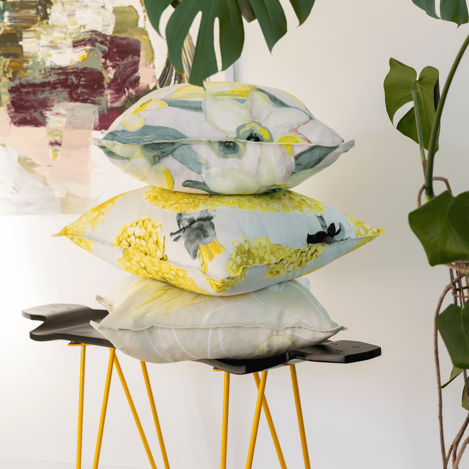 Voikukka Tyynynpäällinen - PENTIK - Tekstiilit/Sisustustekstiilit/Tyynynpäälliset