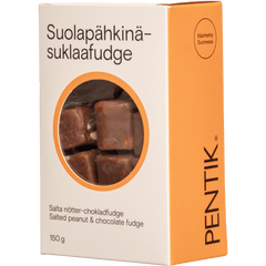 Suolapähkinä - suklaafudge - PENTIK - Kattaus/Herkut/Makeiset ja pikkuleivät